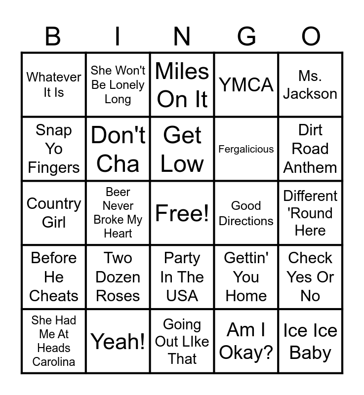 Mixed Bingo '25 Bingo Card