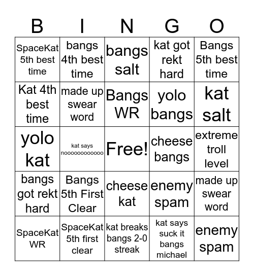 !stopsucking Bingo Card