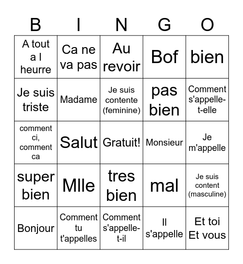 Alan Jackson Bingo Card