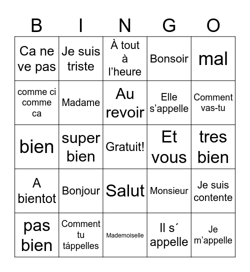 Jordyn Sylvester Bingo Card