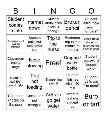 MCAP BINGO! Bingo Card