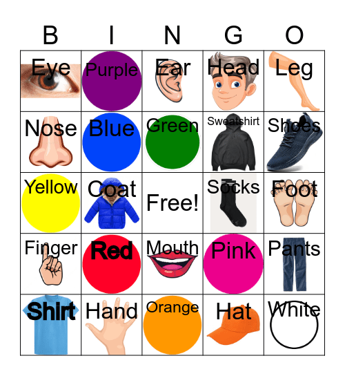 Yaseen's BINGO Card