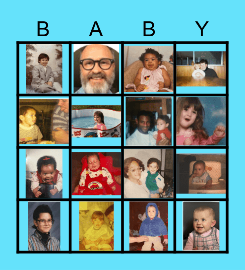 GUESS WHO!! Bingo Card
