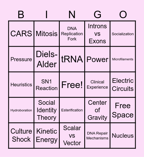 PBPH Winter Celebration Bingo Card