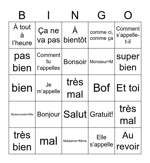 chrisanthony carranza Bingo Card