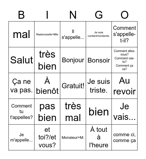 Jaylen Mayes Bingo Card