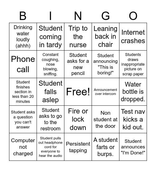 MCAP BINGO Card