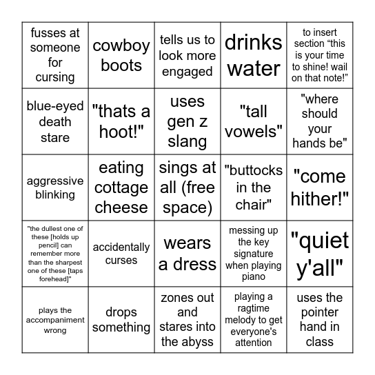 Ms Lathan Bingo Card Ms lathan bingo card