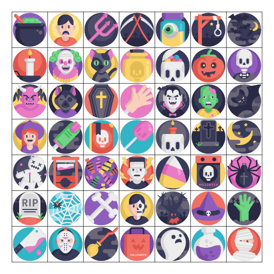 HALLOWEEN BINGO Card