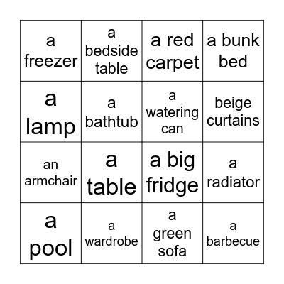 Find someone who has.... Bingo Card