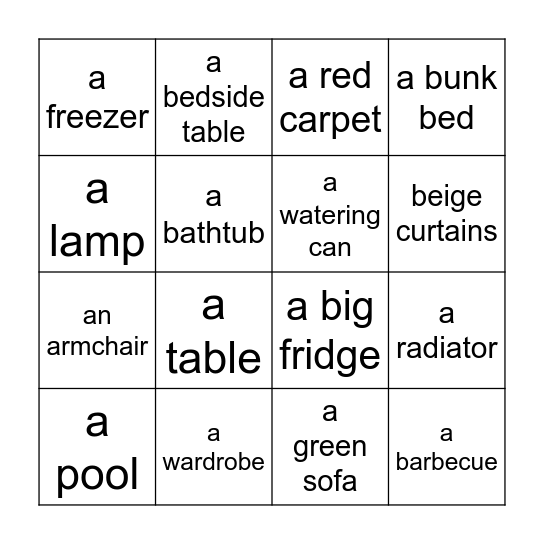 Find someone who has.... Bingo Card