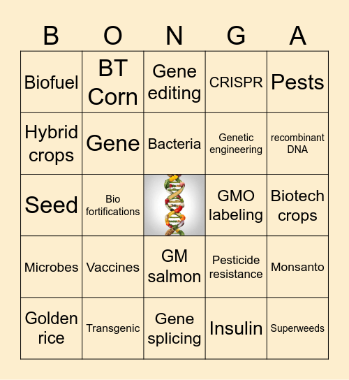 GMOrning, GENE-IUS ka ba? 🤪 Bingo Card