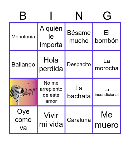 Llegaron los 42 de Gaby Bingo Card