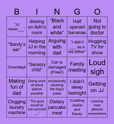 Berna bingo 2025🔥🔥💯 Bingo Card