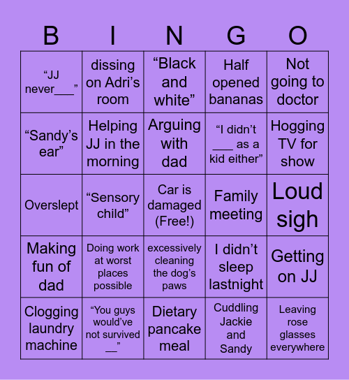 Berna bingo 2025🔥🔥💯 Bingo Card