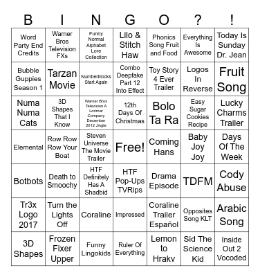 2008-2029 Bingo Card