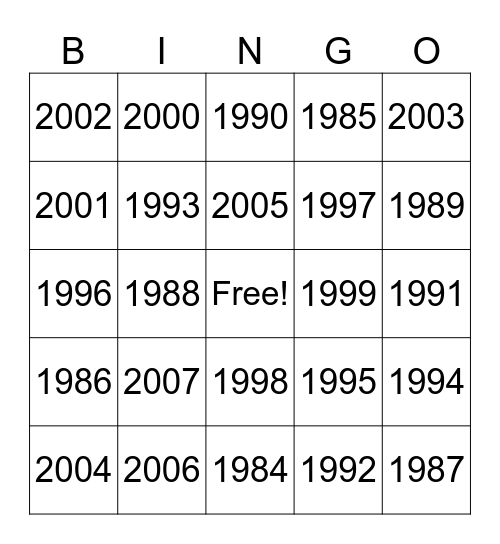 Titty Bingo Card