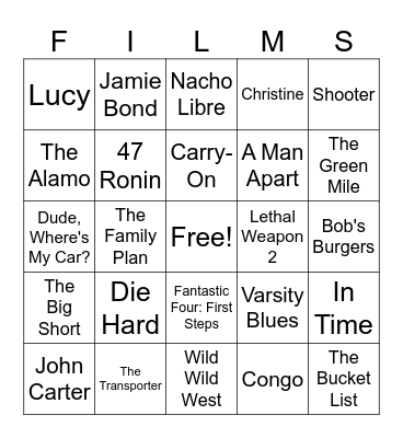 Movies_04122025 Bingo Card