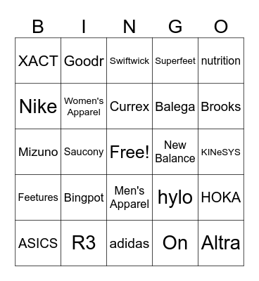 ARM BINGO Card