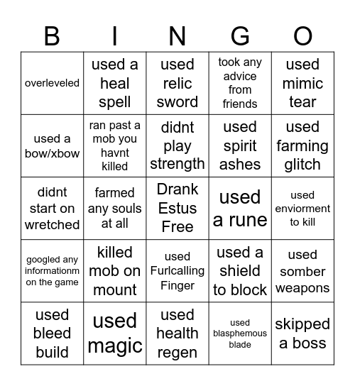 uR pLaYiNg WrOnG Bingo Card