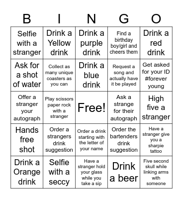 EASTER Bingo Card