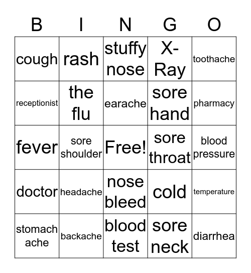 I have a/an Bingo Card