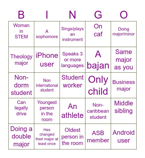 JackHat Bingo Card