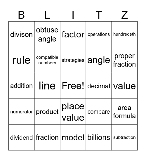 Day 2 Bingo Card