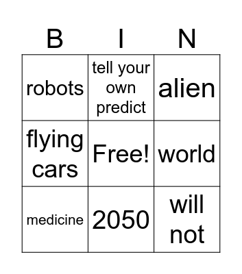 WILL Bingo Card