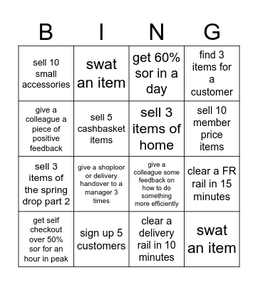 EASTER BINGO 868 Bingo Card