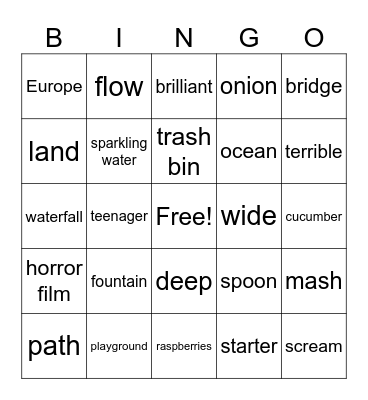 FF3 Bingo Card