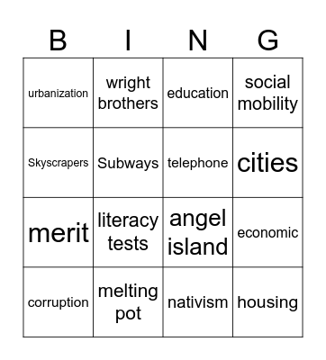 Jawke Bingo Card
