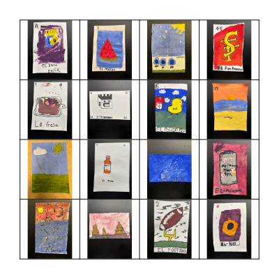 Ms Jacinto Loteria Bingo Card