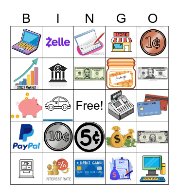 Banking Bingo Card