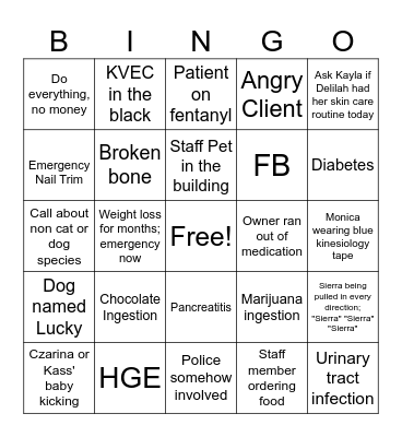 Happy Easter Bingo Card
