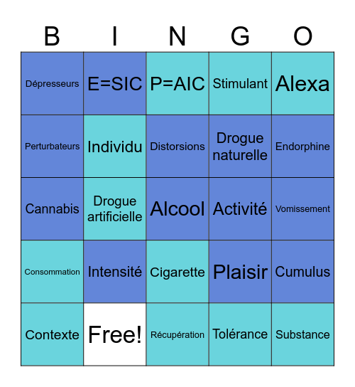 Bingo Cumulus Bingo Card