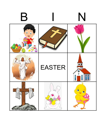 EASTER Bingo Card
