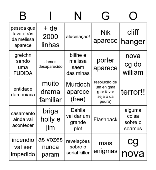 : o 37 Bingo Card