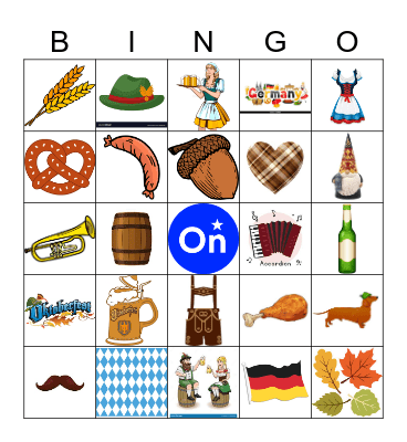 OktoberFest Bingo Card