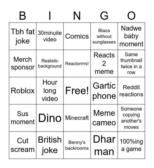 Socks for 1 bingo Card