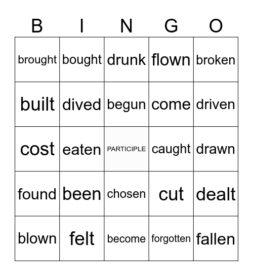 BARRINGTON "EASY" BINGO Card