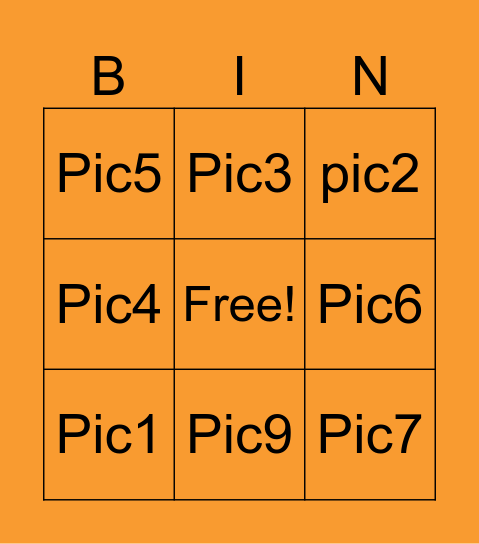 Picture or it didnt happen Bingo Card