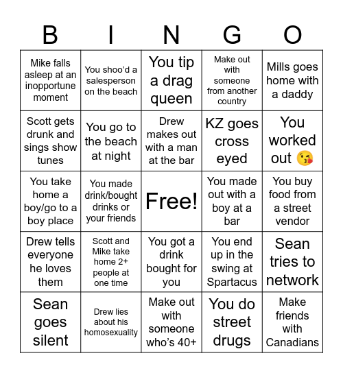 Chili Princesses 2025 Bingo Card