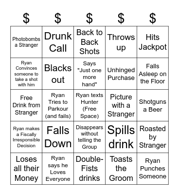 Bach Bingo Card