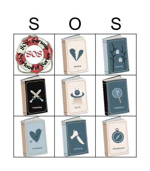 SOS’ 15th Birthday Bingo Card