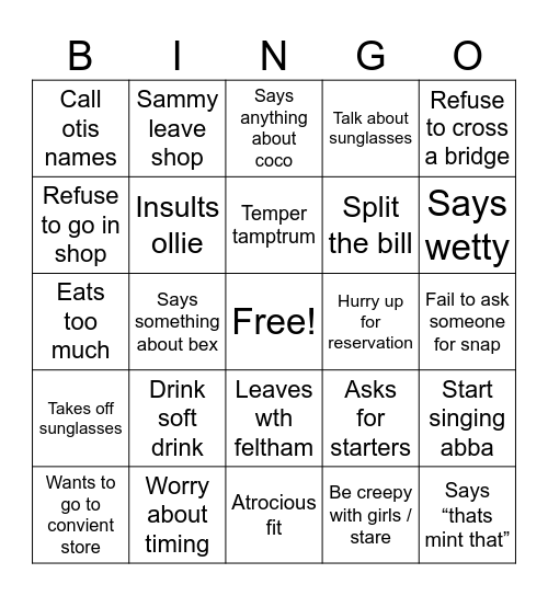 bulleyment-bingo-card