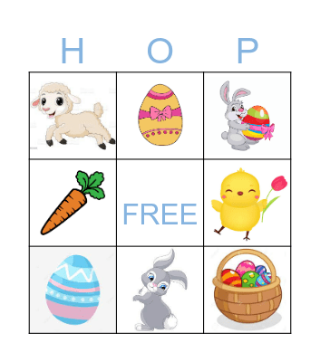 Easter Bingo! Bingo Card