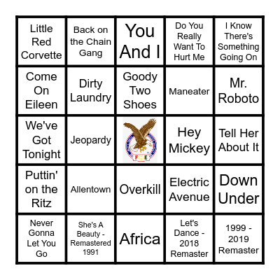 CLASS OF '83 Bingo Card
