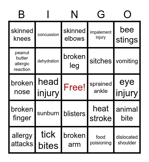 EARTH DAY Bingo Card