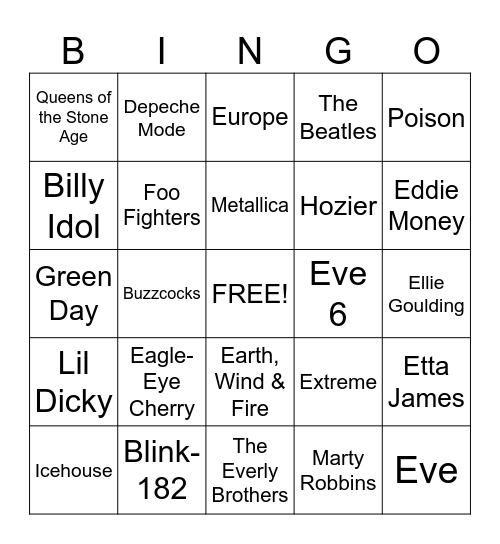 E2 4.17.25 Bingo Card